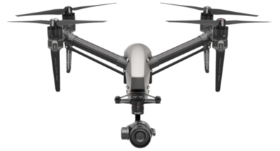 DJI INSPIRE 2 RAW - X5s - cennik filmowania z drona