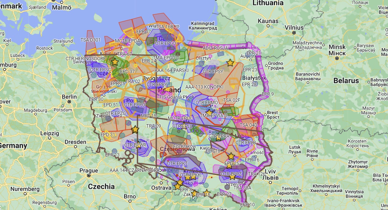 Gdzie Mo na Lata Dronem W Polsce Mapa I DroneTower